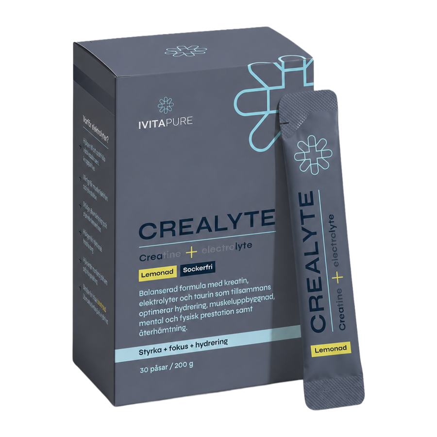 Crealyte – kreatin och elektrolyter i stickpack