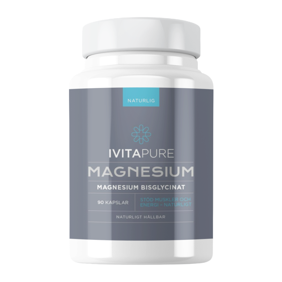 Ivitapure Magnesium – transparent produktbild